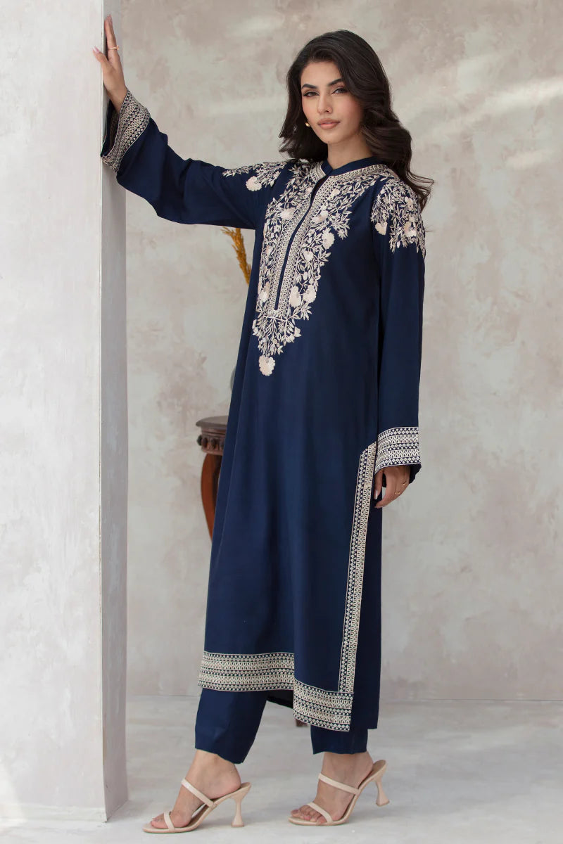 Zumar - 2 Pc Embroidered