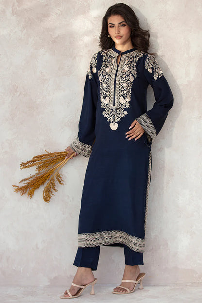 Zumar - 2 Pc Embroidered