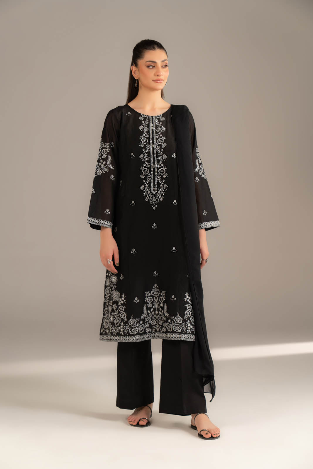 FAYRA 3PC Embroidered